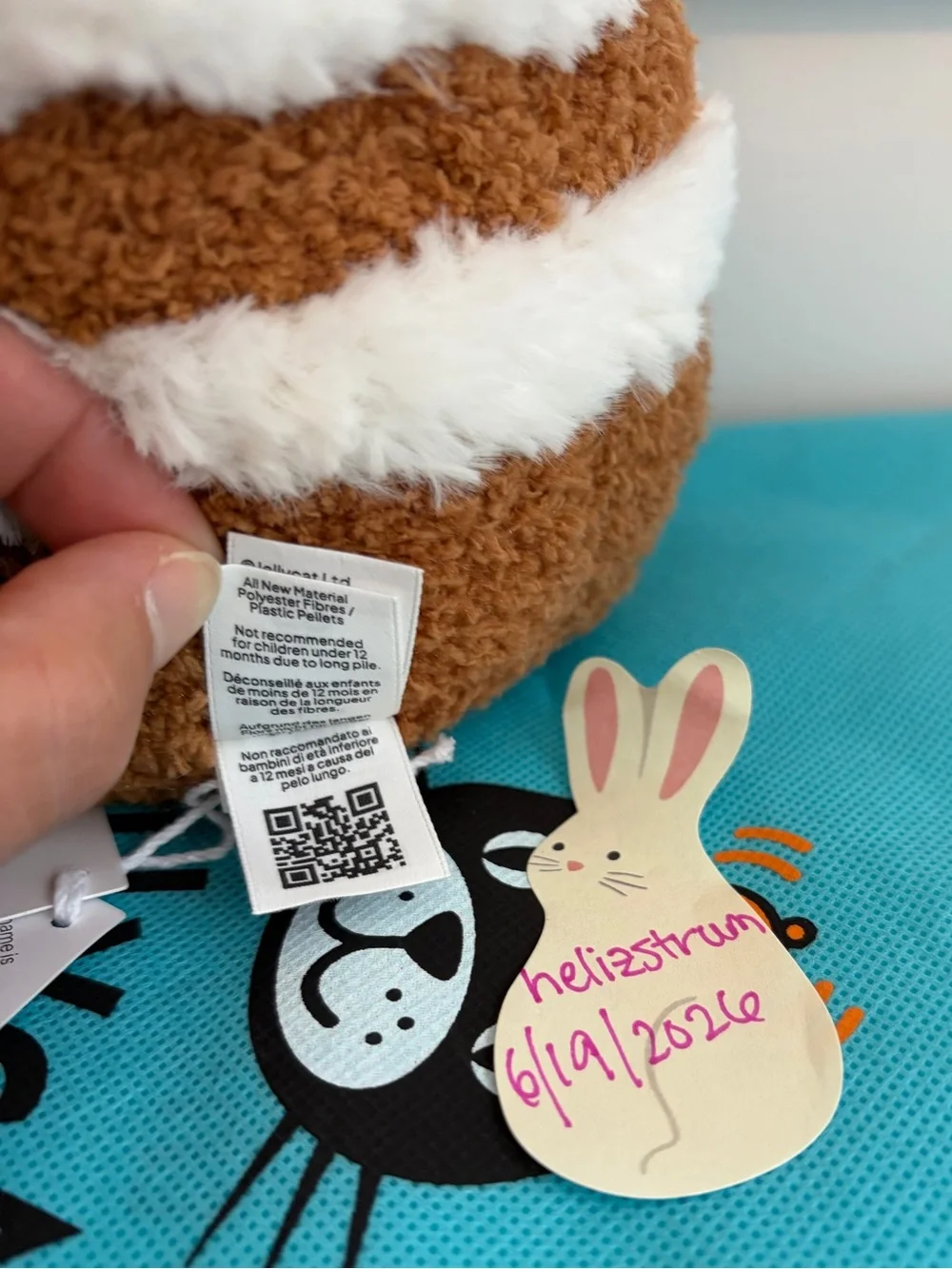 BNWT Jellycat Amusables Carrot Cake (OS)